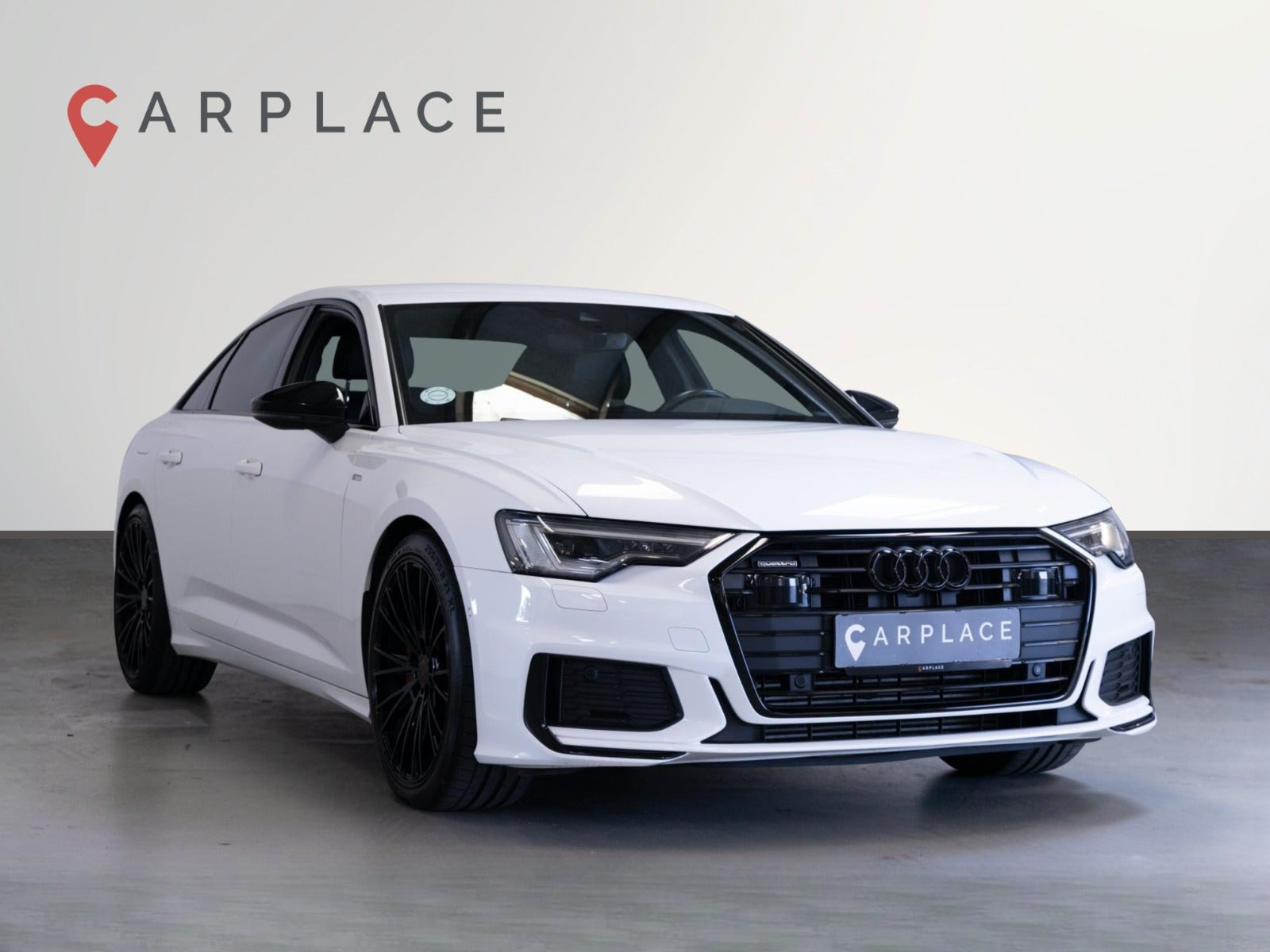 Hvid Audi A6 fra 2021