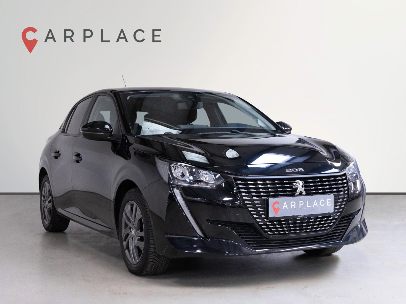 Sort Peugeot 208 fra 2021
