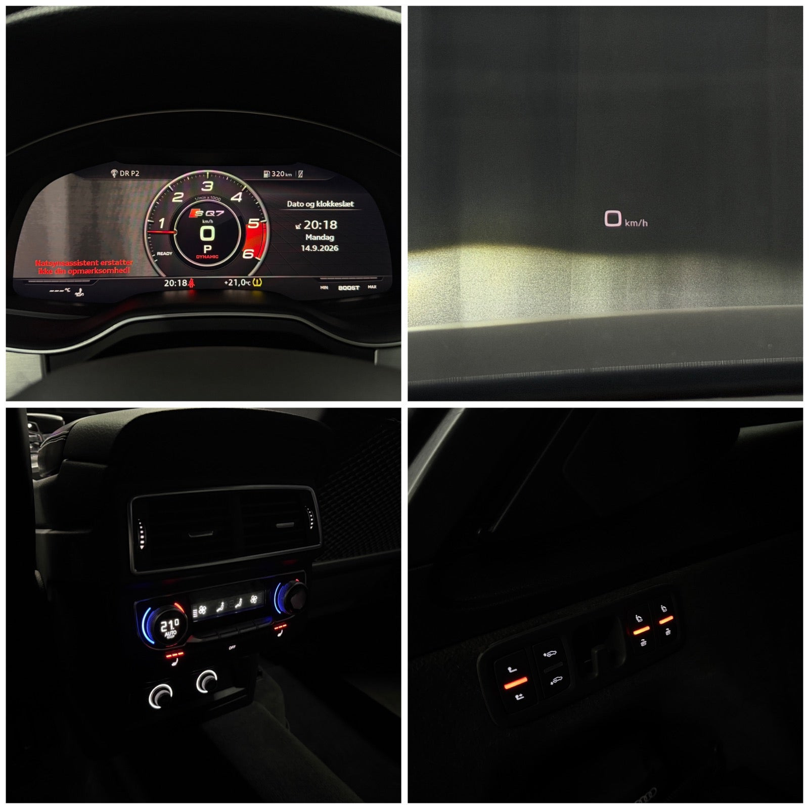 Sort Audi SQ7 fra 2018