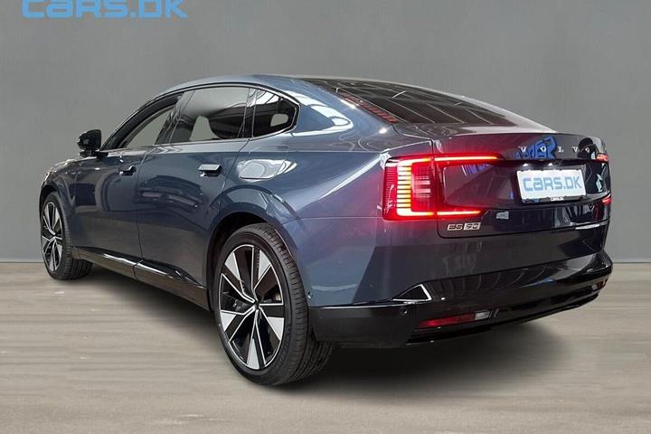 Blå Volvo ES90 fra 2026