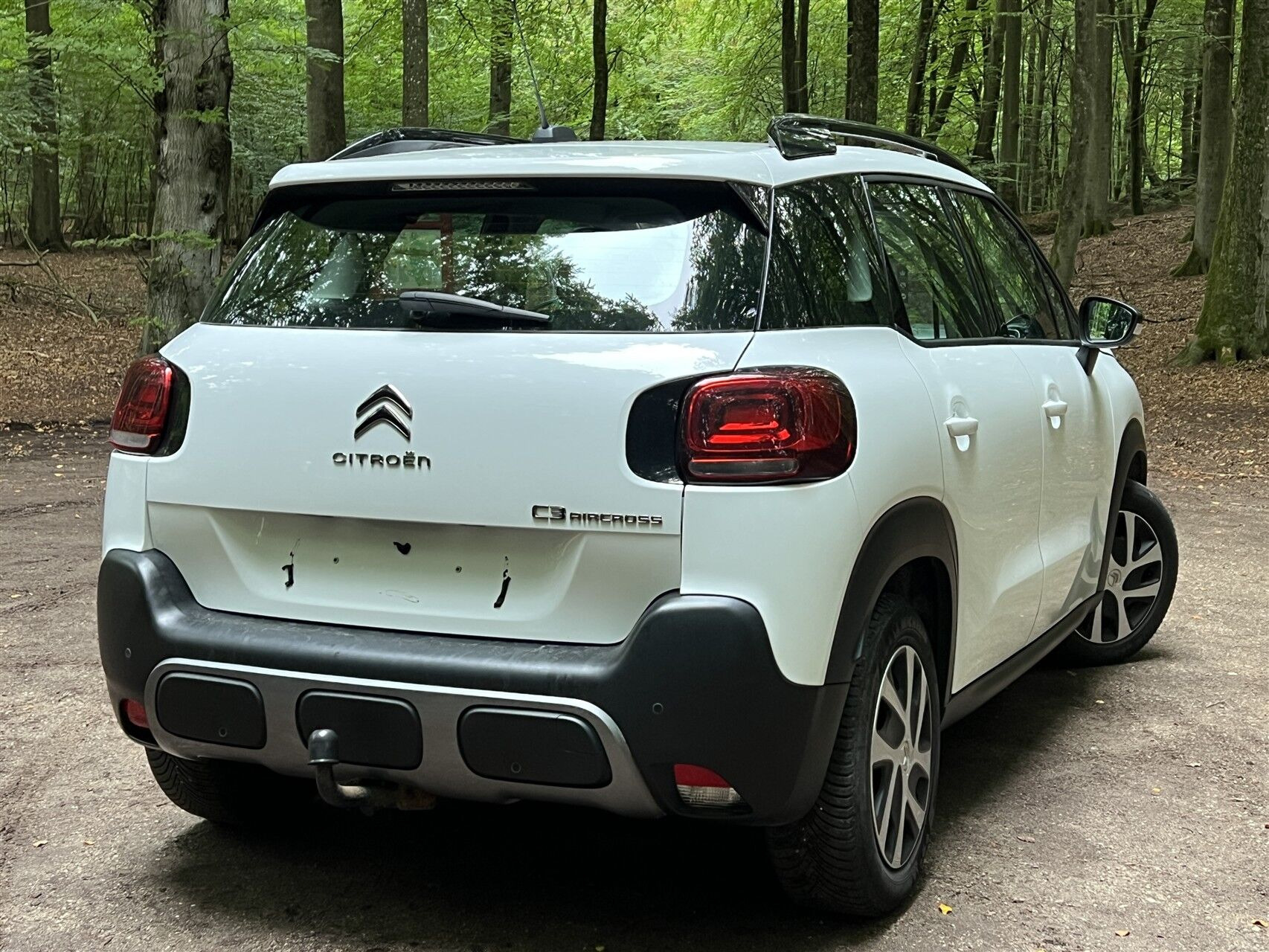 Hvid Citroën C3 Aircross fra 2018