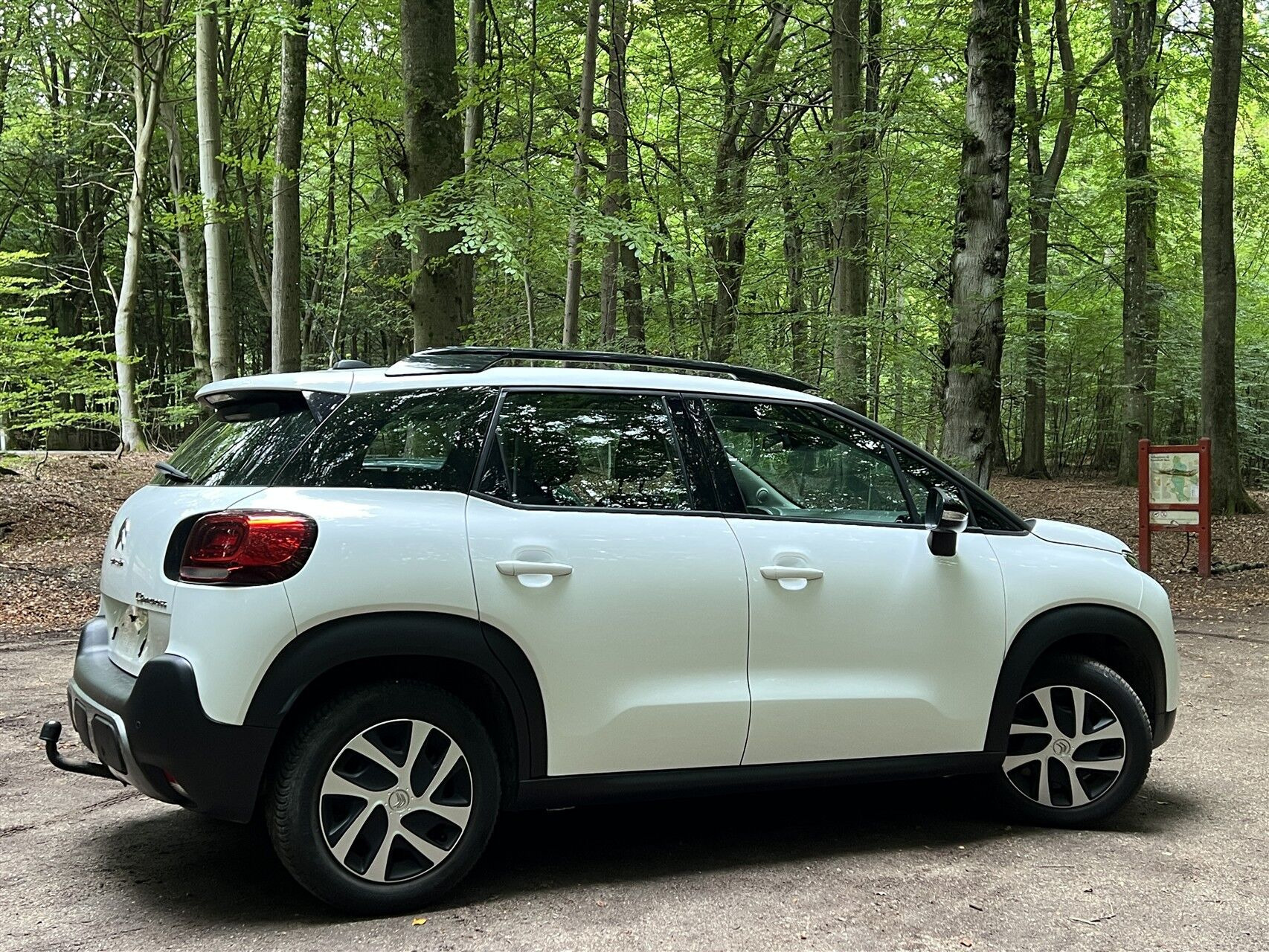 Hvid Citroën C3 Aircross fra 2018