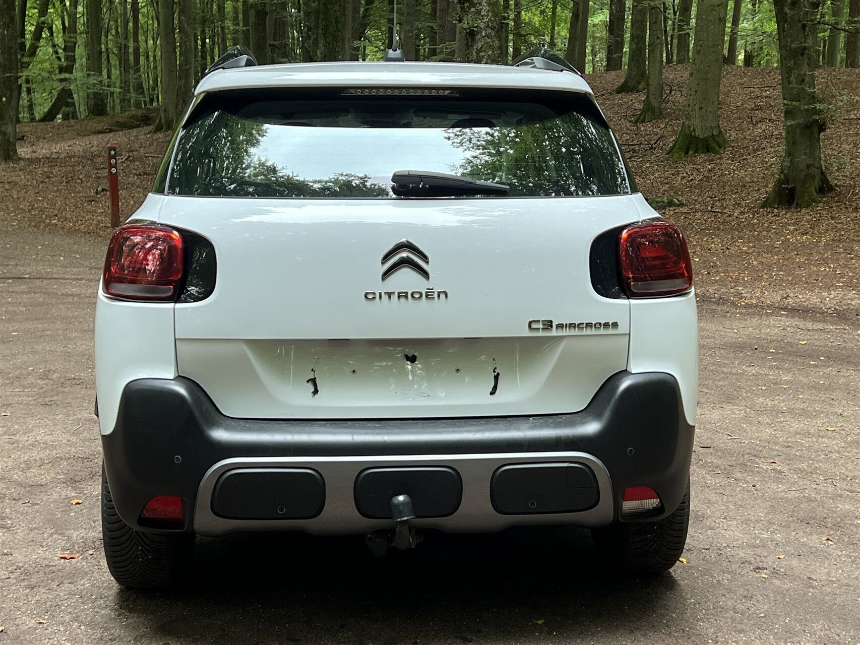 Hvid Citroën C3 Aircross fra 2018