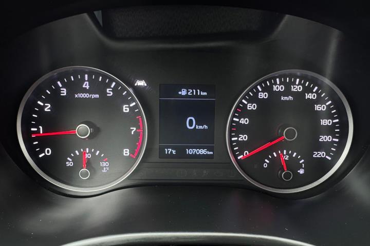 Brun Kia Rio fra 2017