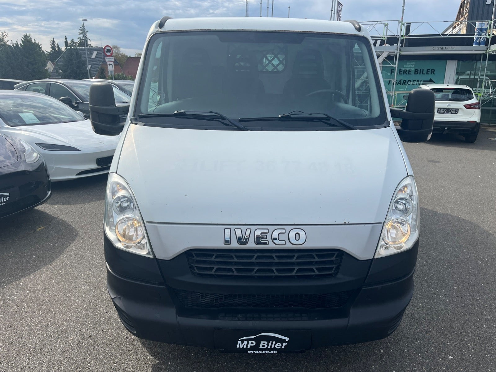 Hvid Iveco Daily fra 2014