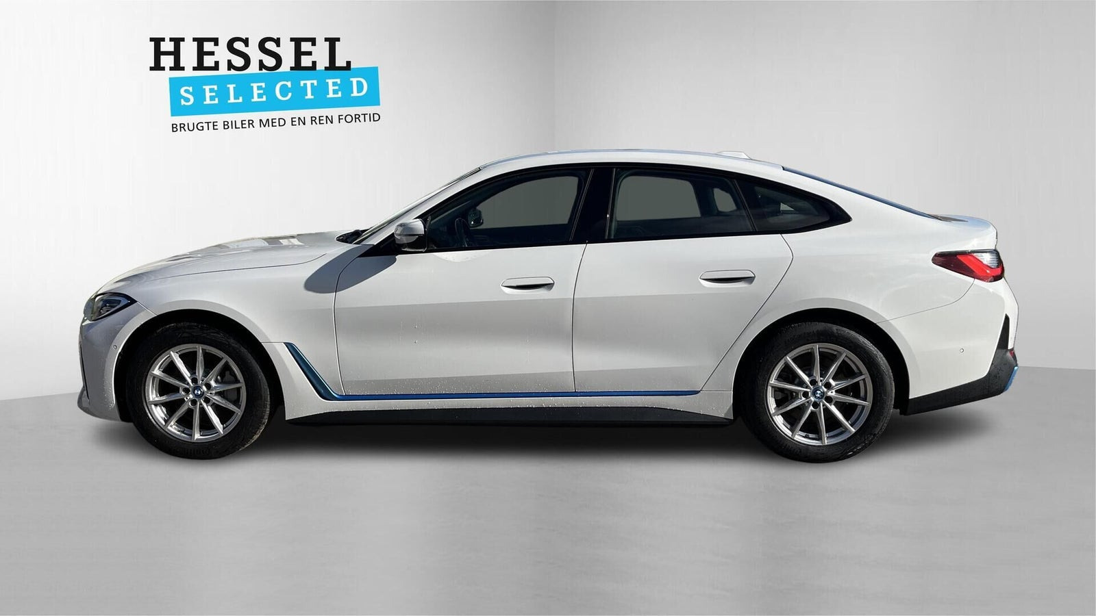 Hvid BMW i4 fra 2023