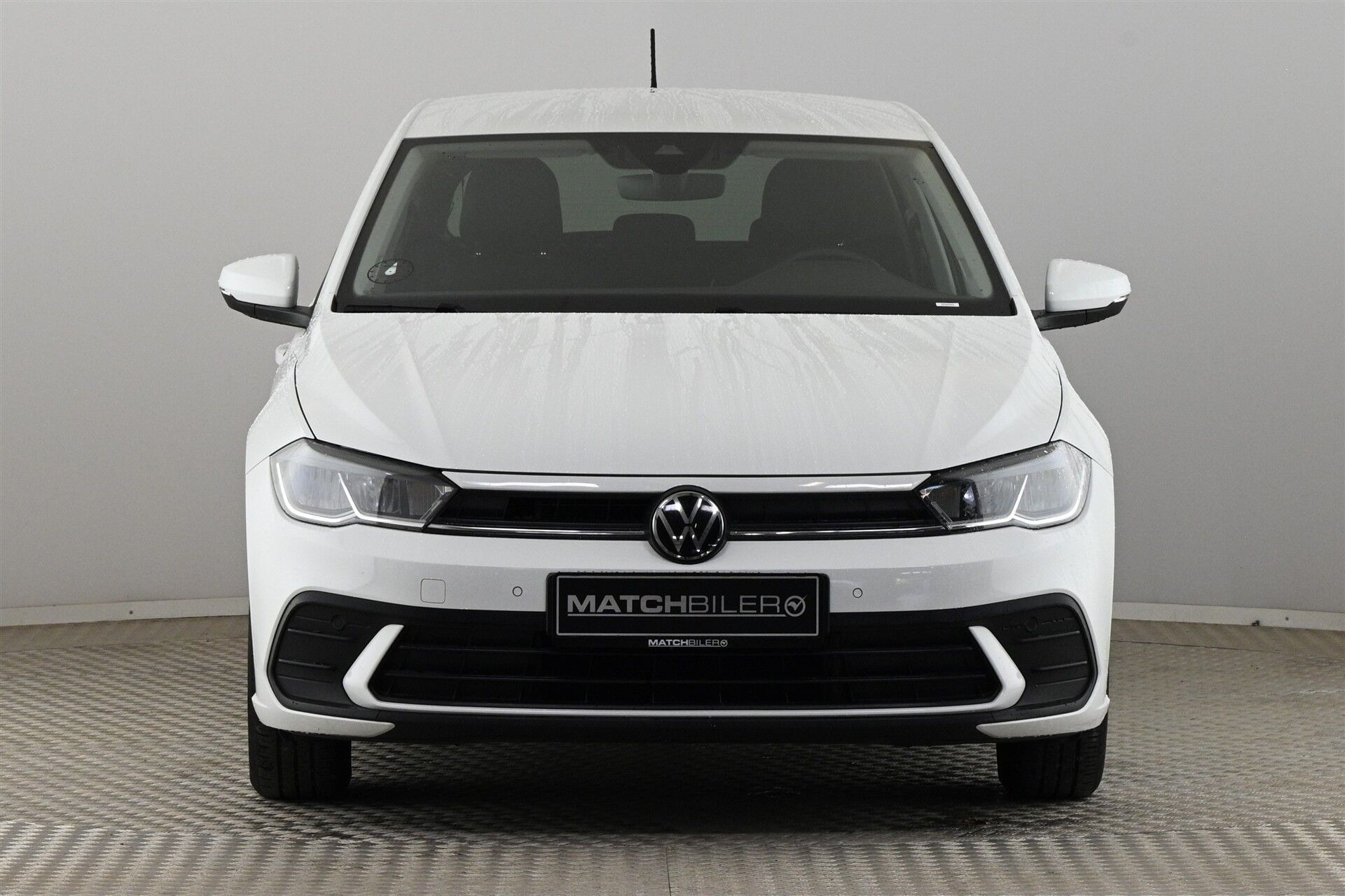 Hvid VW Polo fra 2022