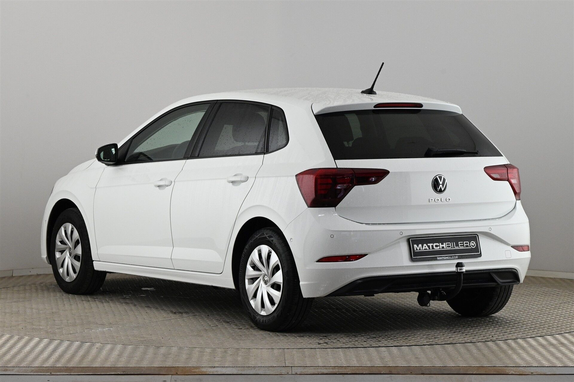 Hvid VW Polo fra 2022