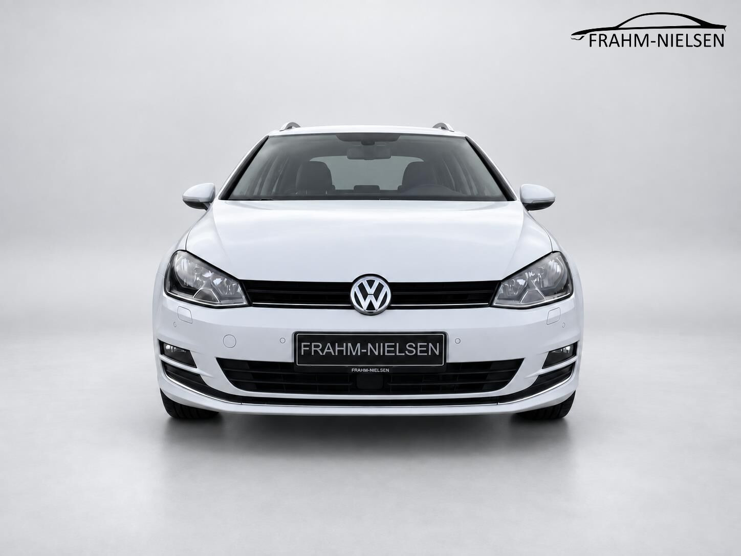 Hvid VW Golf fra 2016