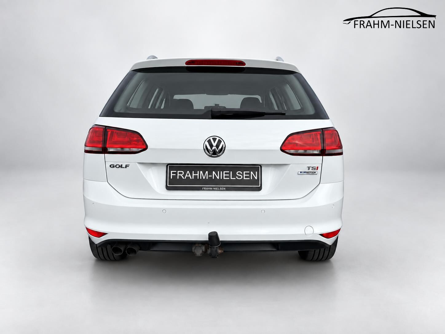 Hvid VW Golf fra 2016