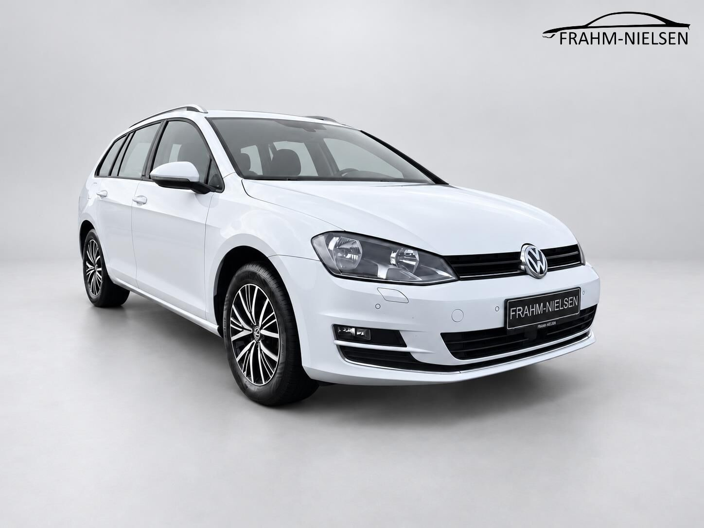 Hvid VW Golf fra 2016