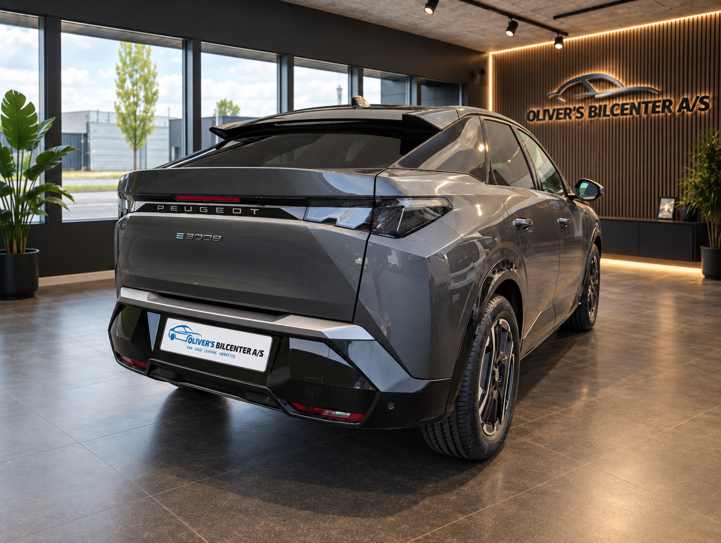 Sort Peugeot e-3008 fra 2025