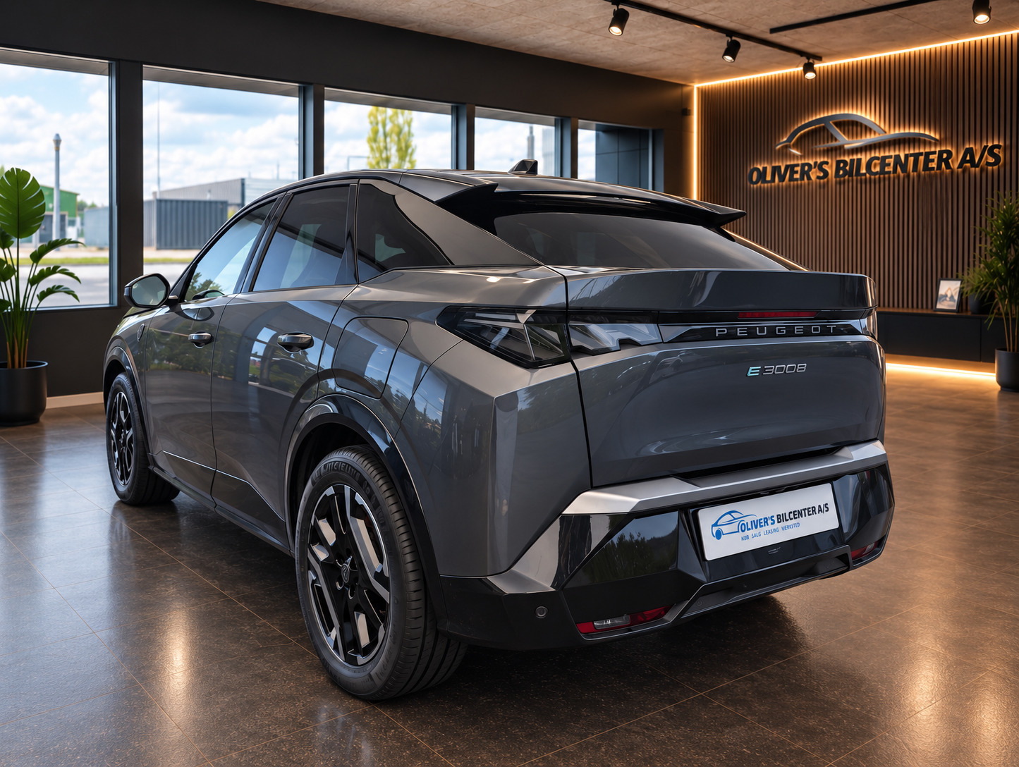 Sort Peugeot e-3008 fra 2025