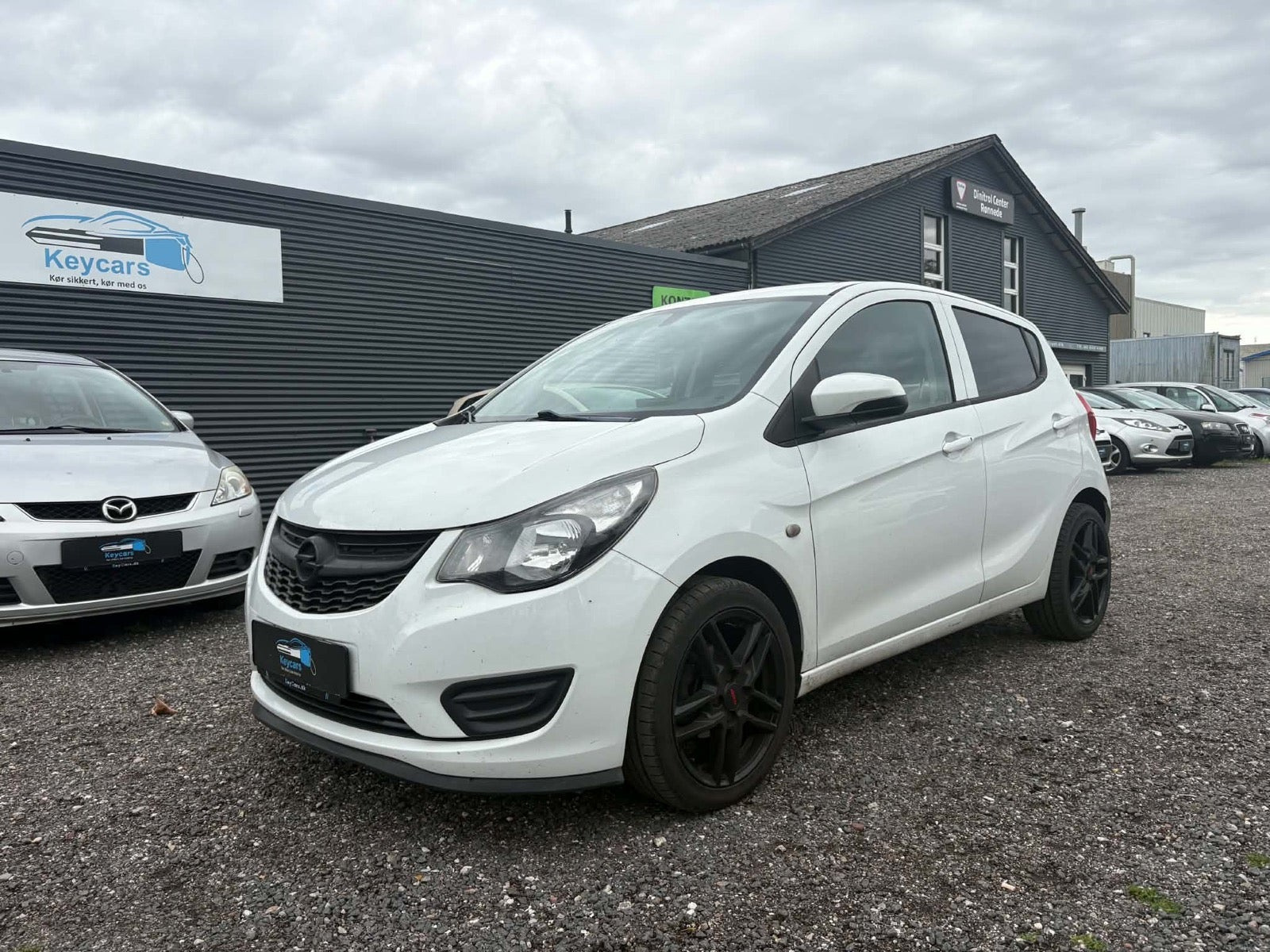 Hvid Opel Karl fra 2016
