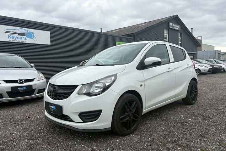 Hvid Opel Karl fra 2016