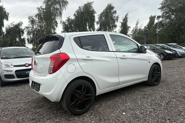 Hvid Opel Karl fra 2016