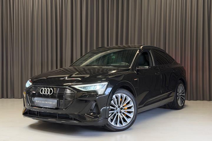Sort Audi e-tron fra 2020