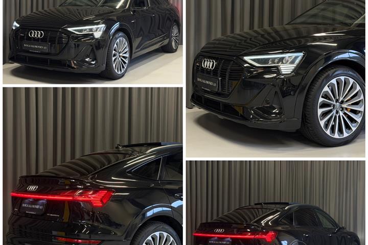 Sort Audi e-tron fra 2020