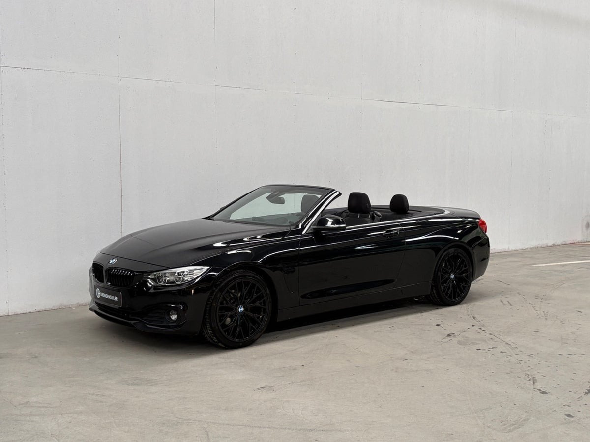 Sort BMW 420i fra 2016