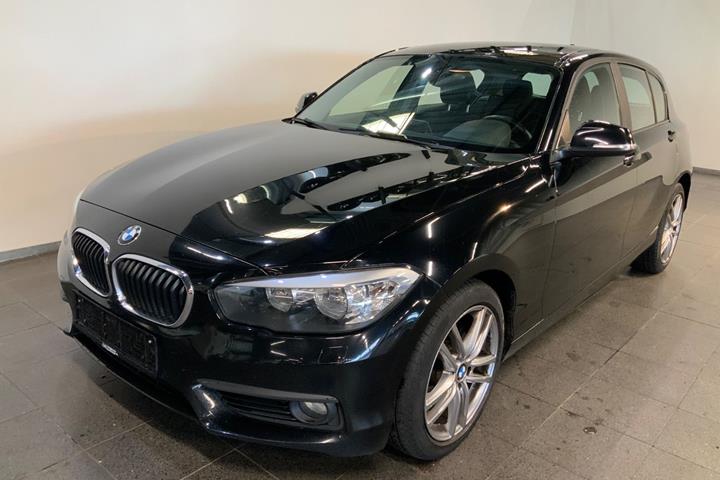 Sort BMW 118d fra 2017