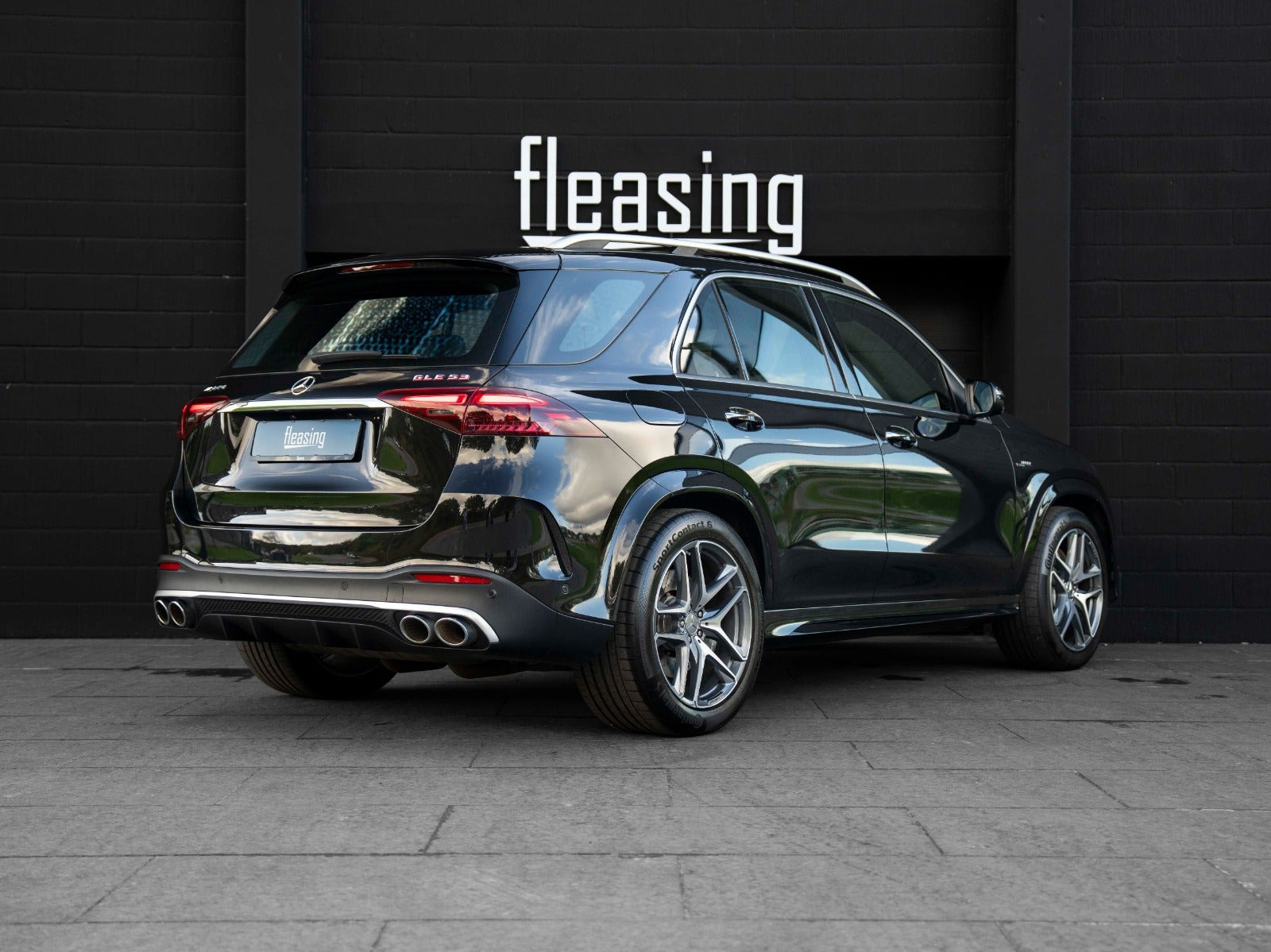 Sort Mercedes GLE53 fra 2024