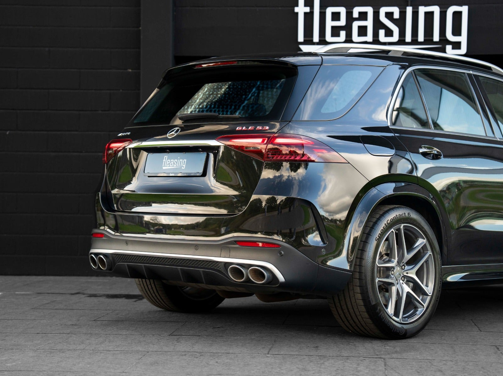 Sort Mercedes GLE53 fra 2024
