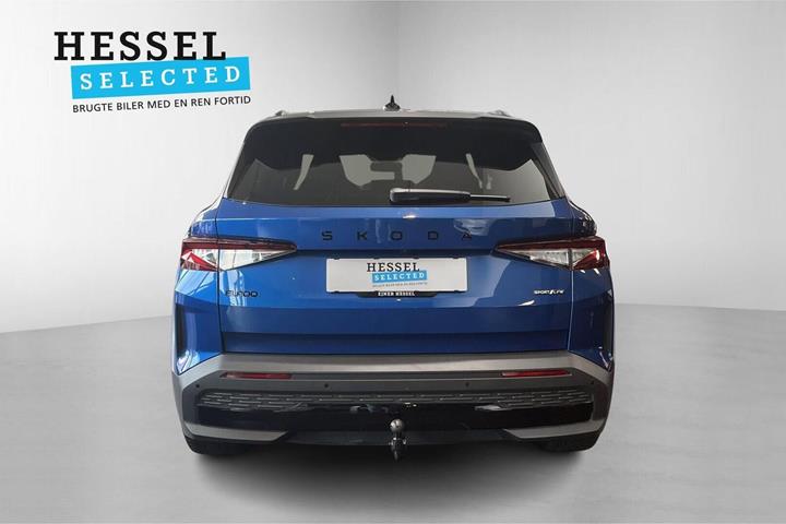 Blå Skoda Elroq fra 2025