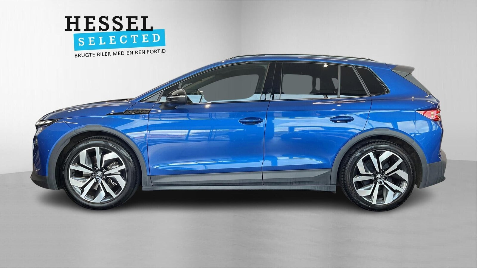 Blå Skoda Elroq fra 2025