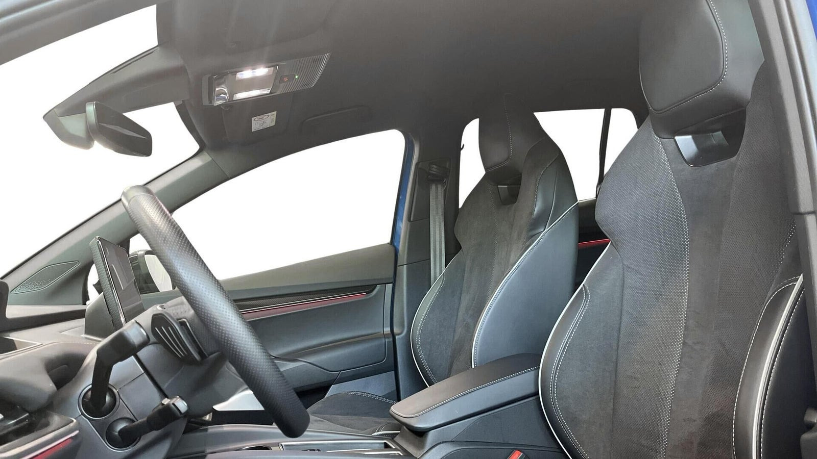 Blå Skoda Elroq fra 2025