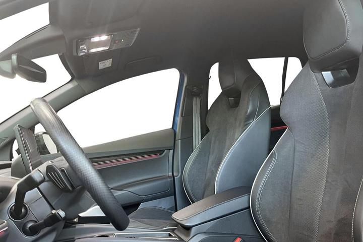 Blå Skoda Elroq fra 2025