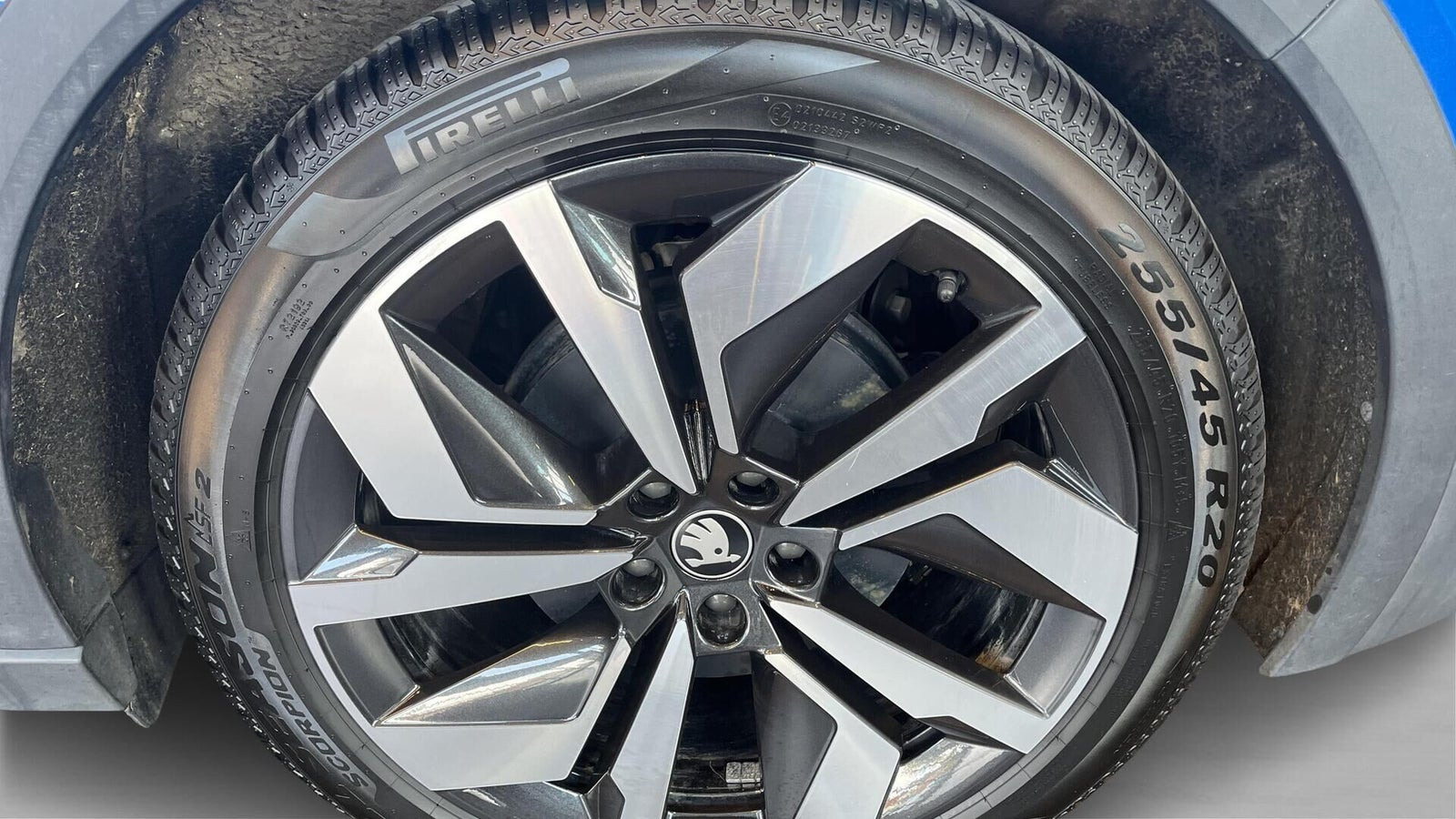 Blå Skoda Elroq fra 2025