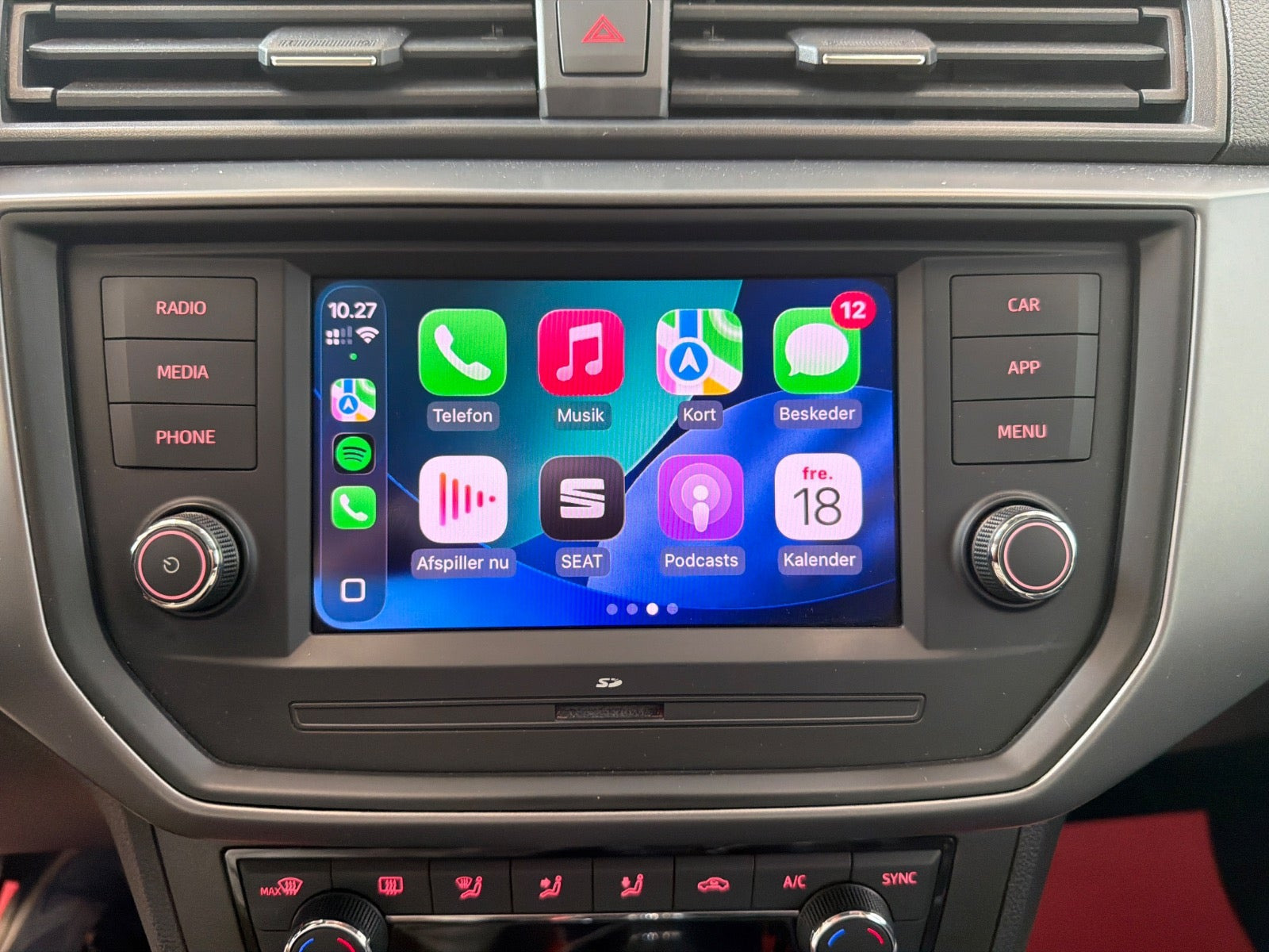 Sort Seat Ibiza fra 2019