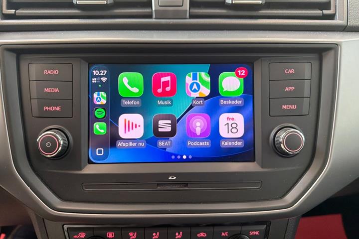 Sort Seat Ibiza fra 2019