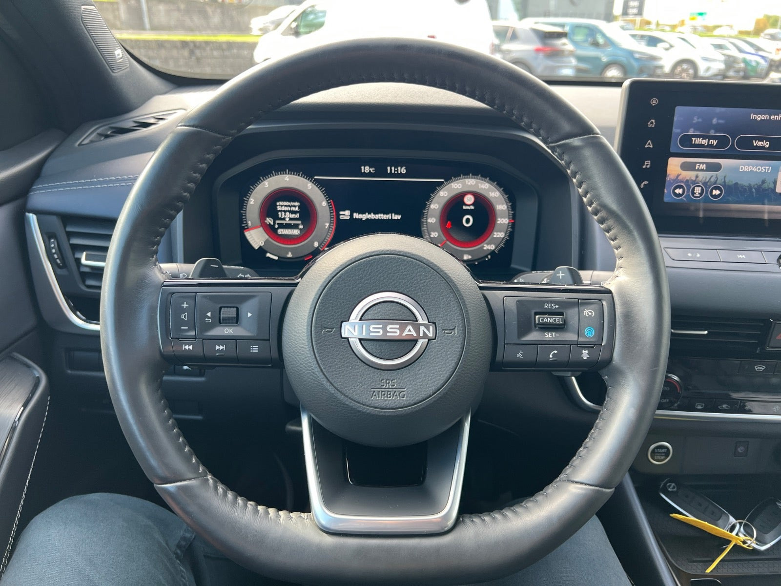 Hvid Nissan Qashqai fra 2022