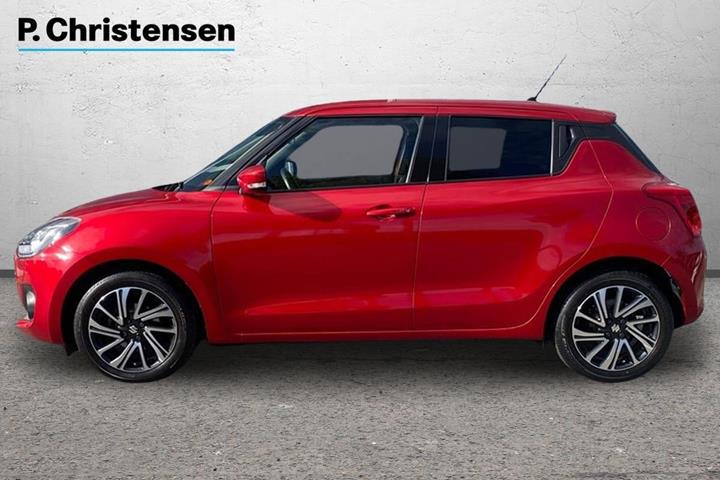 Rød Suzuki Swift fra 2020
