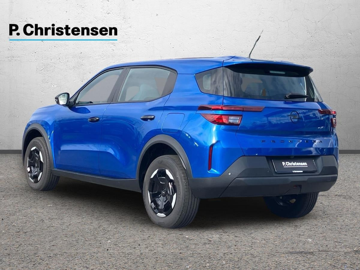 Blå Opel Frontera fra 2025