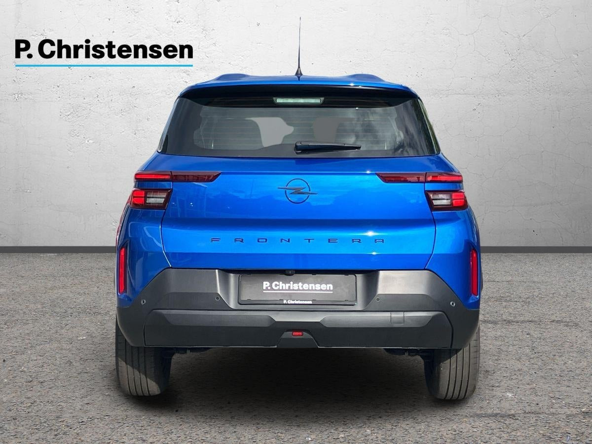 Blå Opel Frontera fra 2025