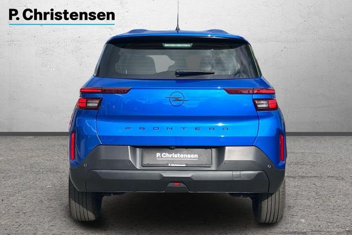 Blå Opel Frontera fra 2025