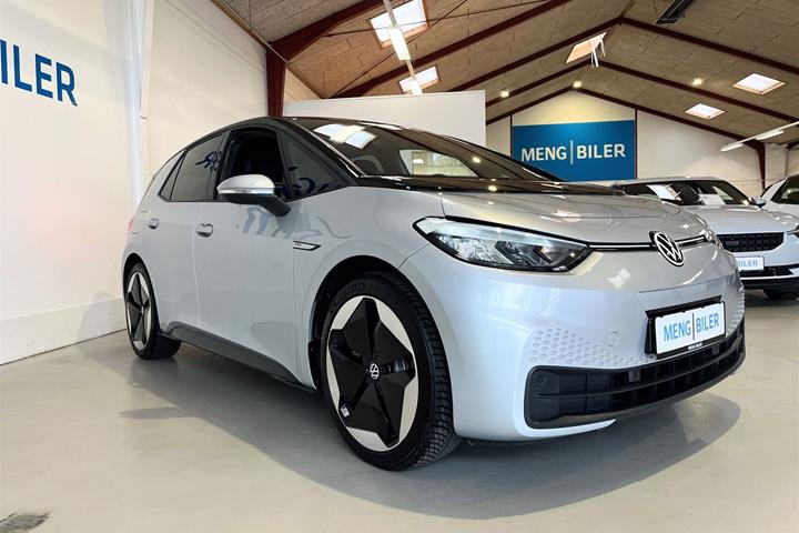 Sølv VW ID.3 fra 2023