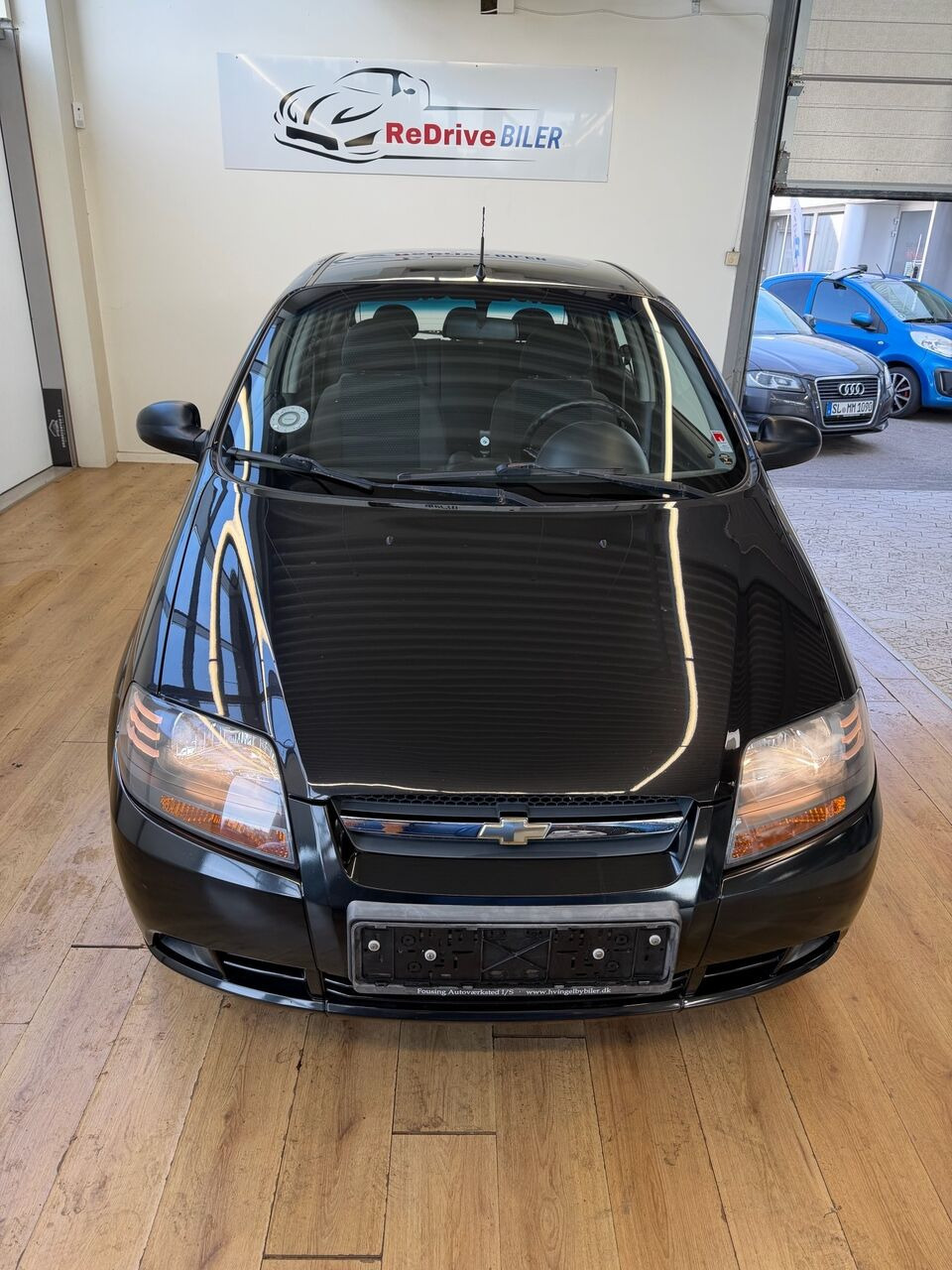 Sort Chevrolet Kalos fra 2008