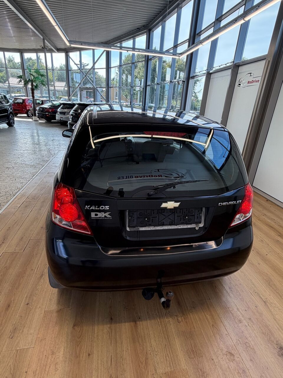 Sort Chevrolet Kalos fra 2008