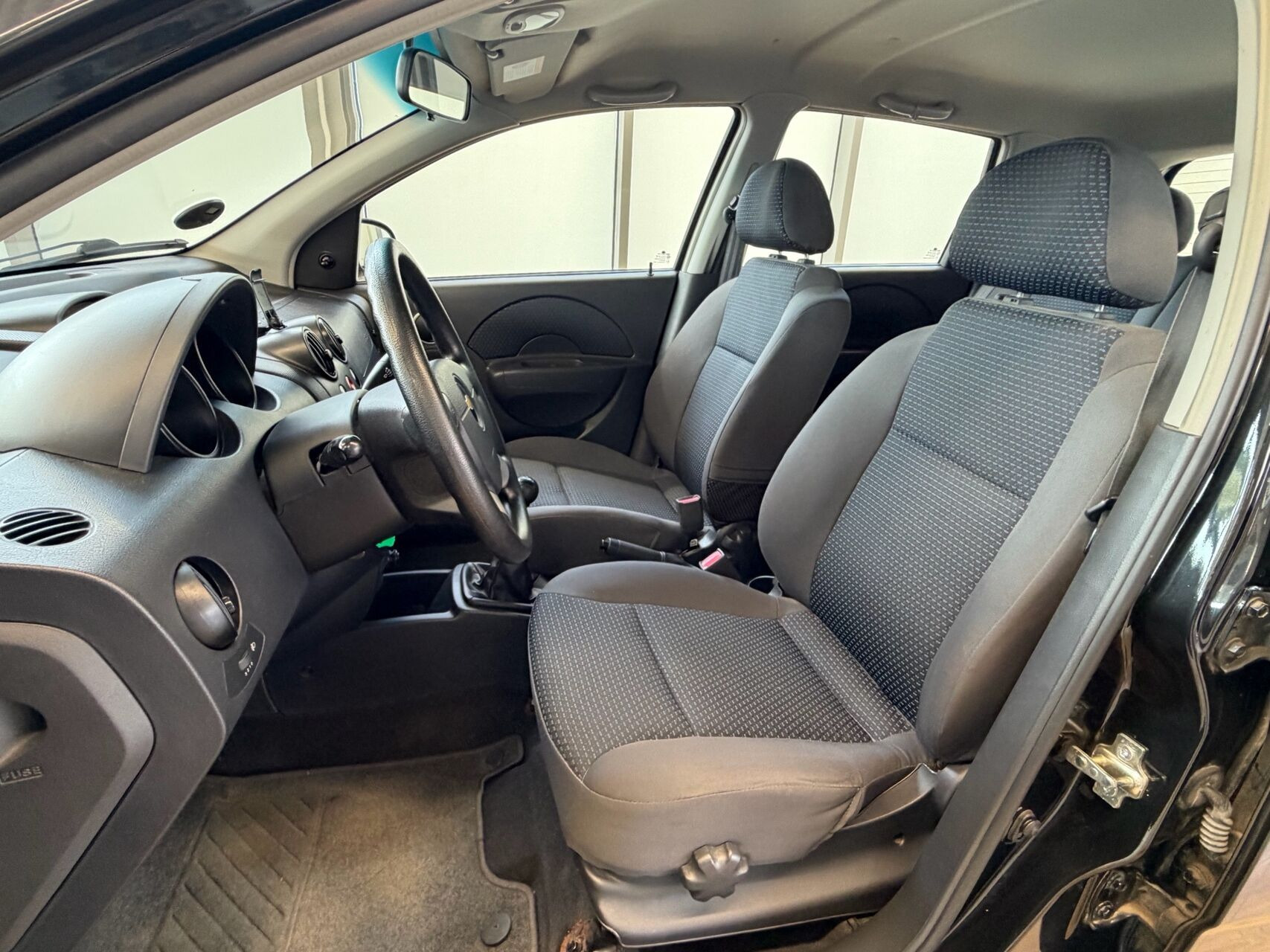 Sort Chevrolet Kalos fra 2008