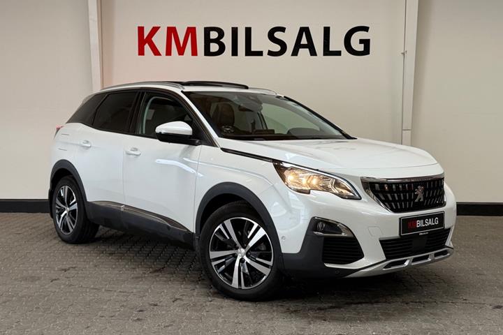 Hvid Peugeot 3008 fra 2017
