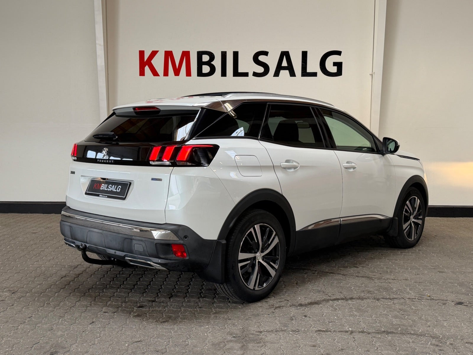 Hvid Peugeot 3008 fra 2017