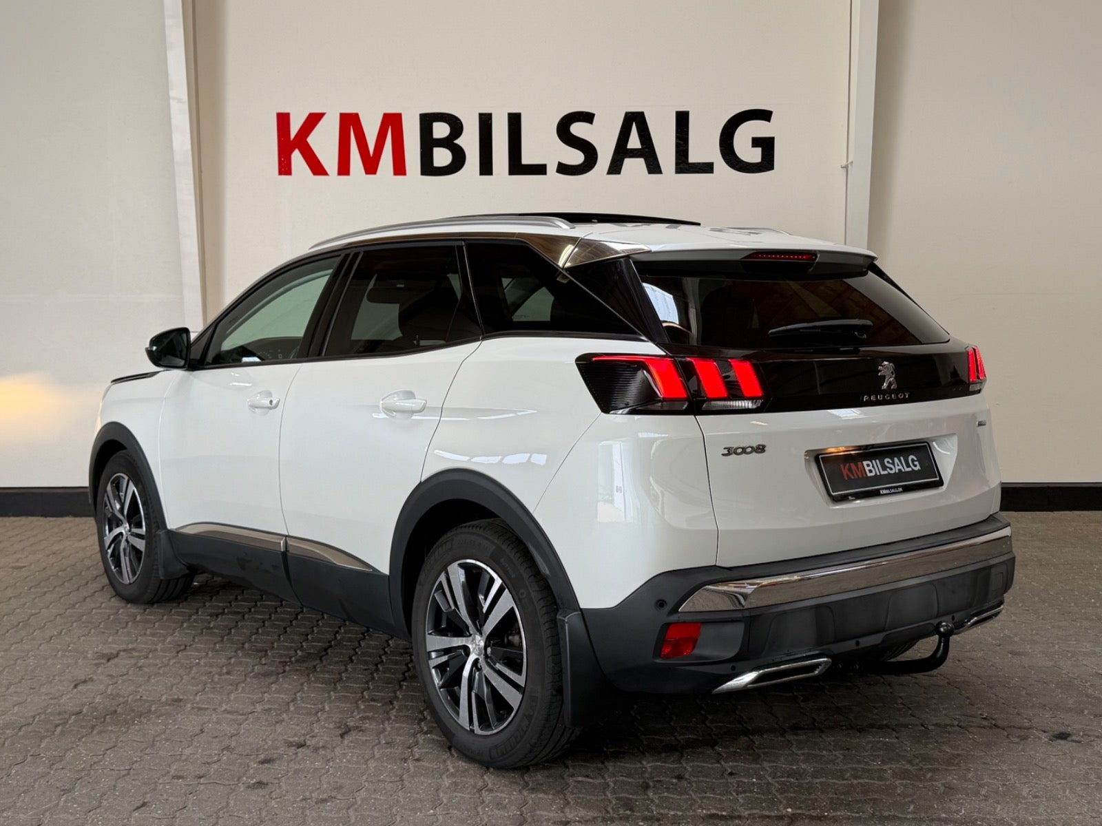 Hvid Peugeot 3008 fra 2017
