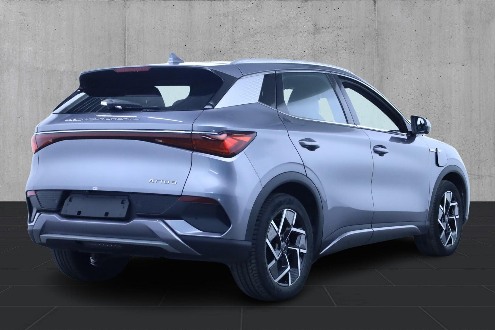 Grå BYD Atto 3 fra 2022