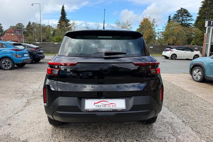 Sort Opel Frontera fra 2025