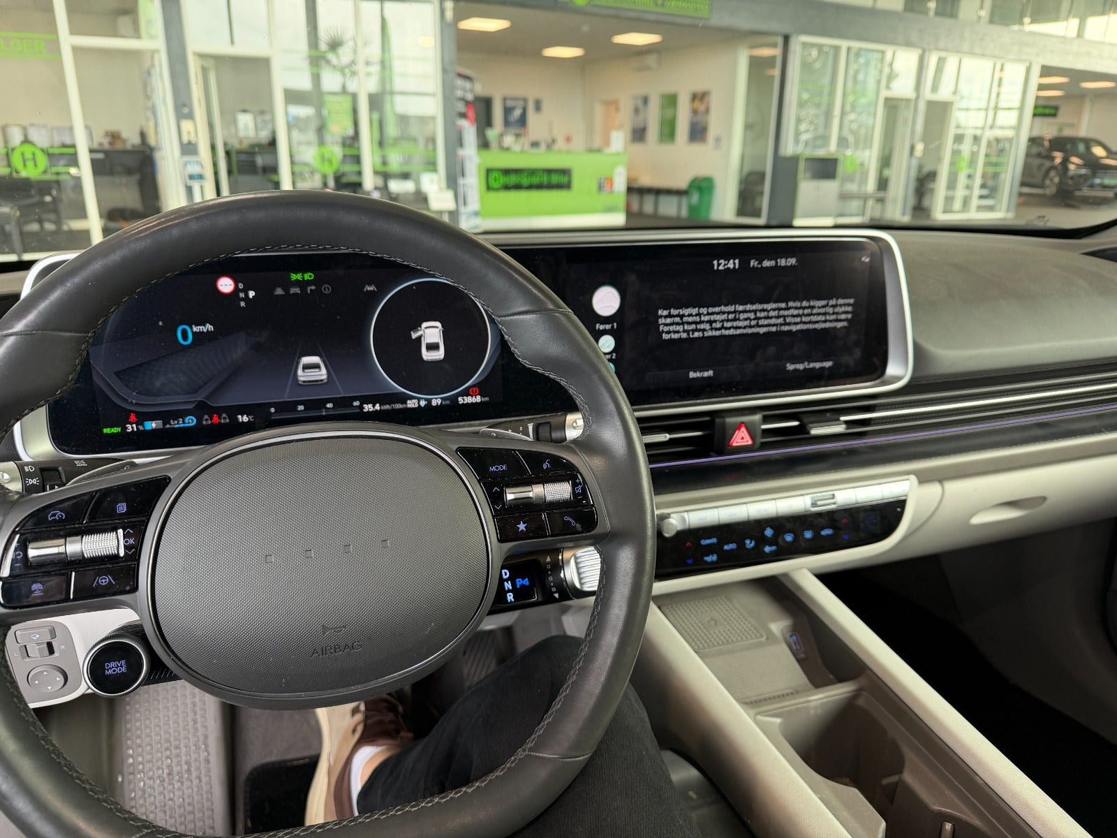 Hvid Hyundai Ioniq 6 fra 2024