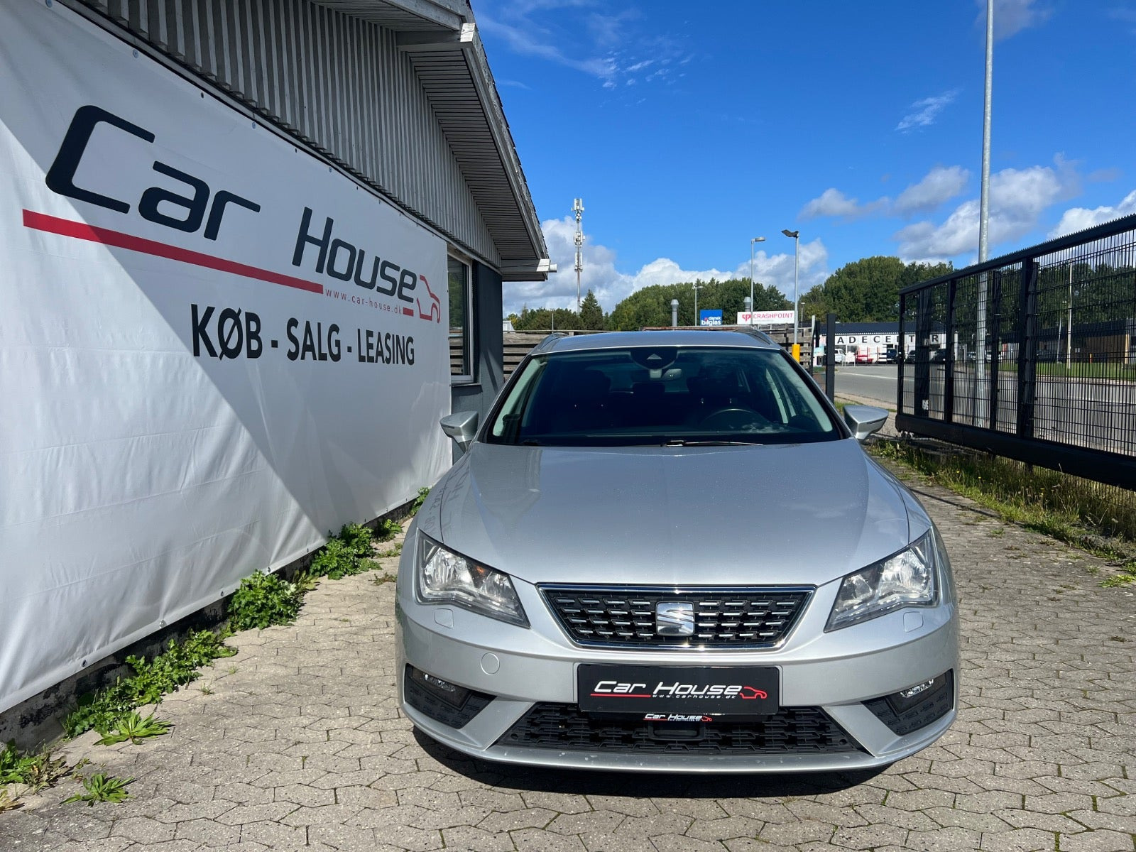 Sølv Seat Leon fra 2017