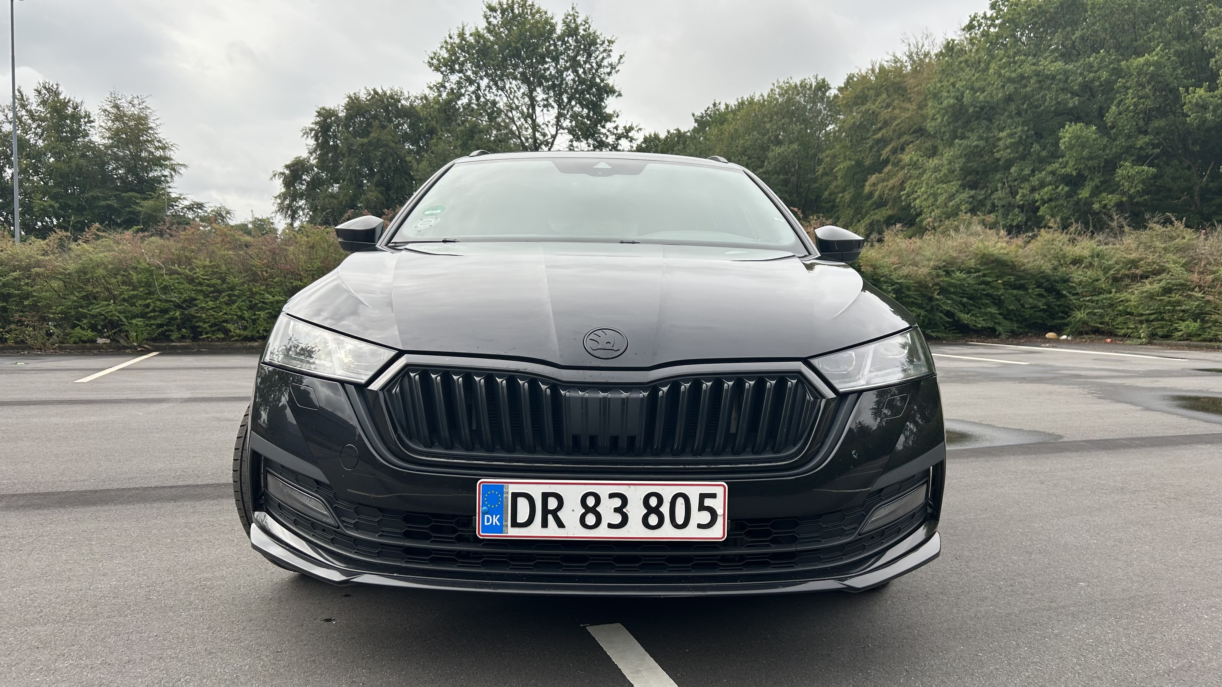 Sort Skoda Octavia fra 2022